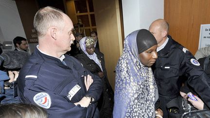 &nbsp; (La famille de Bouna, l'une des victimes de l'accident de Clichy-sous-Bois, assiste au procès entamé lundi à Rennes © MaxPPP)