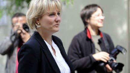 Nadine Morano porte plainte contre l'imitateur Gérald Dahan. (JEAN-CHRISTOPHE VERHAEGEN / AFP)