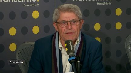 Bruno Gazeau, président de la Fédération nationale des associations d'usagers des transports (FNAUT), invité de franceinfo le 18 décembre 2019. (FRANCEINFO / RADIO FRANCE)