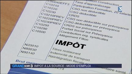 impôt à la source