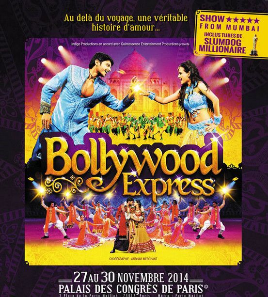 L'affiche parisienne de "Bollywood Express"
 (DR)