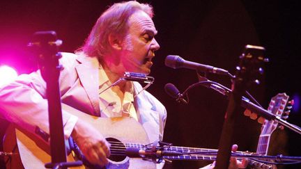 Neil Young en concert au Grand Rex, Paris 2008
 (GERARD JULIEN / AFP)