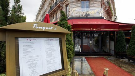 Le Fouquet's, en 2010.&nbsp; (THOMAS COEX / AFP)