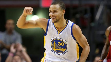 Le joueur des Warriors, Stephen Curry