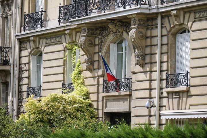 L'hôtel particulier parisien de Teodorin Obiang. (CITIZENSIDE / MICHEL STOUPAK/ AFP)