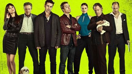 Olga Kurylenko, Christopher Walken, Colin Farrell, Sam Rockwell,  Abbie Cornish, Tom Waits et Woody Harrelson sont (dans l'ordre) les "7 psychopathes de Martin McDonagh 
 (Wild Side Films / Le Pacte )