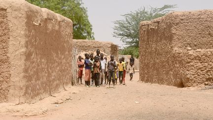 Un village dans la région de Tillabéri, où a eu lieu l'attaque.&nbsp; (BOUREIMA HAMA / AFP)