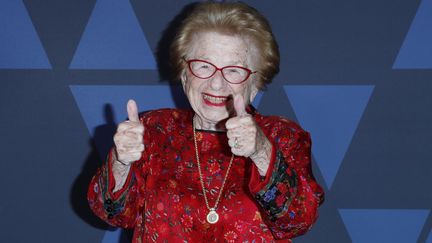 Dr. Ruth Westheimer, the first ambassador of loneliness.  (NINA PROMMER / EPA)