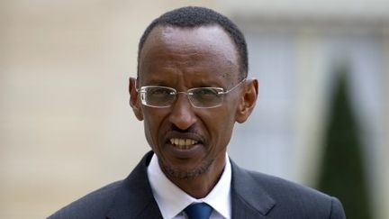 Le président rwandais Paul Kagame, le 12 septembre 2011 à Paris. (AFP PHOTO / FRED DUFOUR)