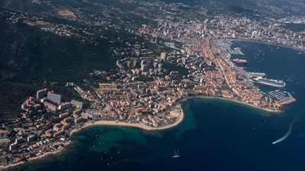 Une vue aérienne d'Ajaccio, le 23 juin 2018. (RICHARD SOWERSBY/SHUTTE/SIPA / REX)