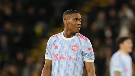 Anthony Martial lors du match de Premiere League entre Manchester United et Watford le 20 novembre 2021, au Vicarage Road Stadium de Watford, en Angleterre. (PHIL DUNCAN / PROSPORTSIMAGES)