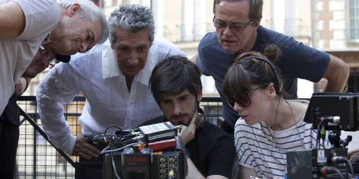 L'équipe du film autour d'Anthony Marciano
 (Gaumont Distribution)