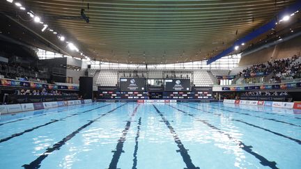 Le centre aquatique olympique à Saint-Denis, 3 mai 2024. (LP/OLIVIER ARANDEL / MAXPPP)