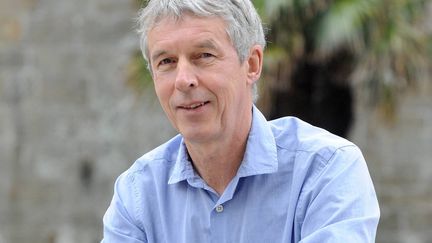 L'écrivain Jean-Claude Mourlevat au&nbsp;Festival du livre et du film Étonnants Voyageurs de Saint-Malo le 25 mai 2015 (MARC OLLIVIER / PHOTOPQR / OUEST-FRANCE / MAXPPP)