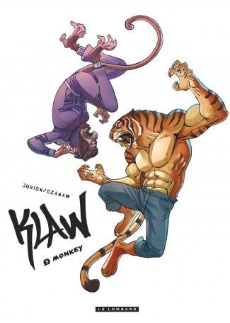 Le Tome 5 de "Klaw"
 (Ed. Le Lombard)