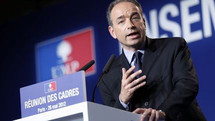 Le secr&eacute;taire g&eacute;n&eacute;ral de l'UMP, Jean-Fran&ccedil;ois Cop&eacute;, le 26 mai 2012 &agrave; Paris. (THOMAS SAMSON / AFP)