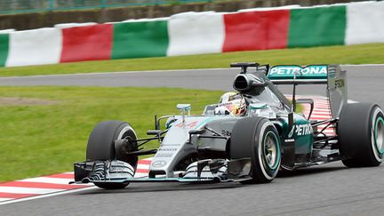 Le pilote britannique Lewis Hamilton