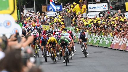 Arrivée du Tour de France Femmes à Saint-Dié-des-Vosges, le 28 juillet 2022. (MAXPPP)