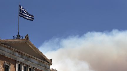 Le Parlement grec &agrave; Ath&egrave;nes (Gr&egrave;ce), le 17 juillet 2015. (ALKIS KONSTANTINIDIS / REUTERS)