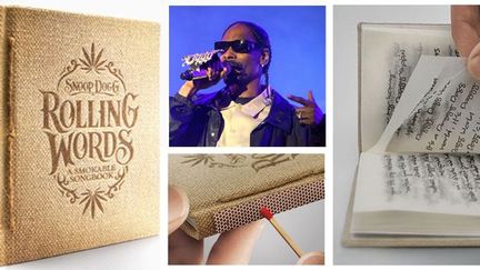 Snoop Dogg et son livre imprimé sur du papier... à rouler !
 (DR / LE SAUX LIONEL/SIPA)