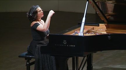 la pianiste Khatia Buniatishvili (France 3 Provence-Alpes)