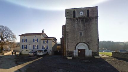 Capture d'&eacute;cran de la place de l'Eglise de Saint-Christophe-du-Roc (Deux-S&egrave;vres), o&ugrave; le maire se repr&eacute;sente, faute de candidat. (GOOGLE STREET VIEW)