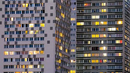 Des immeubles dans le 13e arrondissement de Paris, le 8 octobre 2018. (MAXPPP)