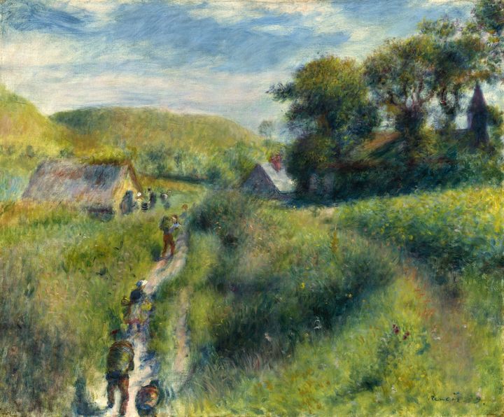 Pierre-Auguste Renoir (1841-1919), "La cueillette des moules à Berneval", 1879, Washington DC, National Gallery of Art. Gift of Margaret Seligman Lewisohn
 (Courtesy National Gallery of Art, Washington)