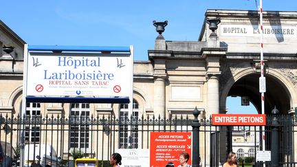 L'hôpital Lariboisière, à Paris, en 2009. (MAXPPP)