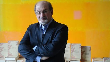 L&#039;écrivain Salman Rushdie le 1er octobre 2012 à Berlin opur présenter son livre &quot;Joseph Anton&quot;
 (JOHANNES EISELE / AFP)