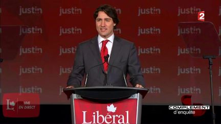 Justin Trudeau (CAPTURE ECRAN FRANCE 2)