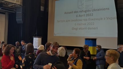 Hendaye (Pyrénées-Atlantiques) a accueilli une centaine de réfugiés ukrainiens en mars 2022. (RADIO FRANCE)