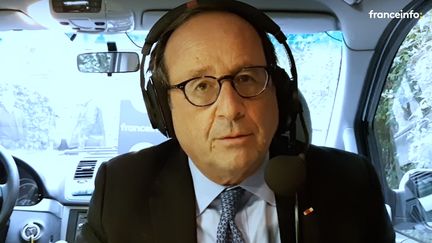 François Hollande invité du 18H50 franceinfo, vendredi 25 septembre 2020. (FRANCEINFO / RADIOFRANCE)