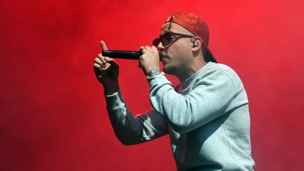 Un concert du rappeur PLK au Zénith de Lille.&nbsp; (PHILIPPE PAUCHET / MAXPPP)