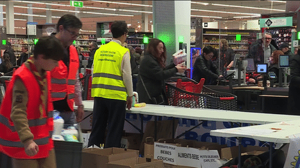 Banque alimentaire : la collecte annuelle débute dans les supermarchés partout en France