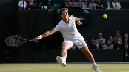 Richard Gasquet au bout de l'effort (ADRIAN DENNIS / AFP)