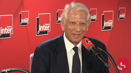 Dominique de Villepin, ancien Premier ministre de Jacques Chirac, était l'invité de France Inter vendredi 27 septembre 2019. (FRANCE INTER / RADIOFRANCE)