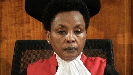 Accusée de corruption, Philomena Mwilu, la deuxième plus haute juge du pays, a été arrêtée le 28 août 2018.  (YASUYOSHI CHIBA / AFP)