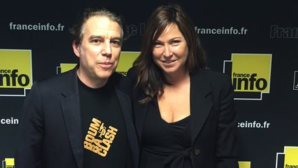  (Evelyne Thomas et Philippe Vandel  © France Info)