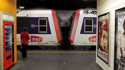 Un RER stationne &agrave; la gare de Lyon, le 3 f&eacute;vrier 2010 &agrave; Paris.&nbsp; (EMANUELE MARZARI / SIPA)