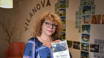 Valérie Martin, directrice de l'EHPAD Vilanova de Corbas (Rhône). (JOEL PHILIPPON / MAXPPP)