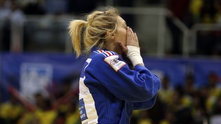 &nbsp; (Automne Pavia a décroché le bronze, ce mercredi en Russie, lors des Championnats du monde de judo. © MaxPPP)