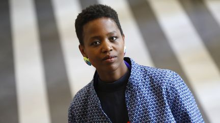 La chanteuse et chorégraphe rwandaise Dorothée Munyaneza (Paris, 26 avril 2017)
