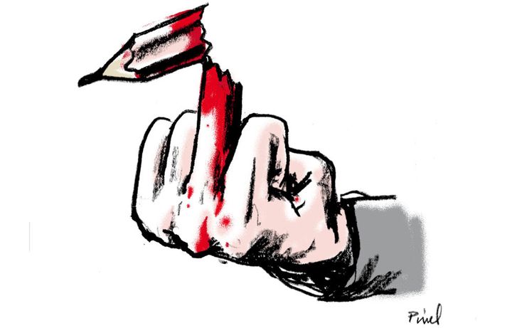 Hommage d'Hervé Pinel, dessinateur à Charlie Hebdo, sur le site du JDD
 (Hervé Pinel)