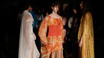 Défilé masculin Palomo Spain printemps-été 2020 à la Paris Fashion Week, le 18 juin 2019 (FRANCOIS GUILLOT / AFP)