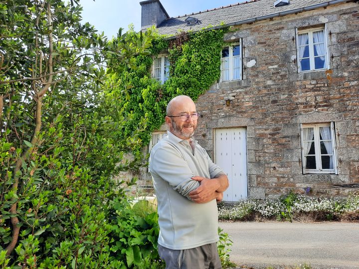 "It's a lot of emotion", remembers Emmanuel Holder who had captured the presence of the wolf in the Monts d'Arrée in the spring of 2022, thanks to a photographic trap.  (AGATHE MAHUET / RADIO FRANCE)