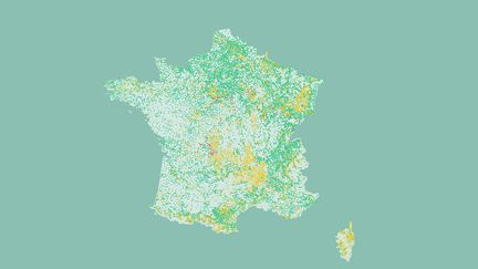 Franceinfo a regroupé les résultats des dernières analyses de l'eau potable. (FRANCEINFO)