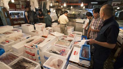 En dépit d'une immense production, la consommation de poisson chez les jeunes est en baisse au Japon (photo d'illustration). (RAUL ARIANO / MAXPPP)