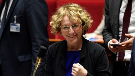 La ministre du Travail, Muriel Pénicaud, le 10 juillet 2017 à l'Assemblée nationale à Paris. (BERTRAND GUAY / AFP)