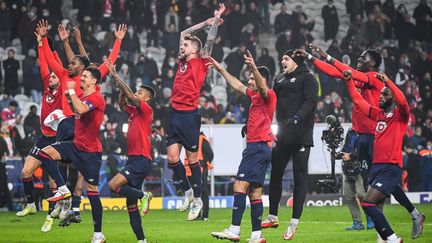 Les Lillois ont remporté un deuxième match consécutif en Ligue des champions. (MATTHIEU MIRVILLE / DPPI via AFP)